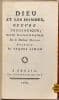 Recueil de l'Académie des Belles-Lettres, Sciences et Arts de Marseille, du 10 avril 1782.